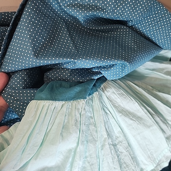 Anthropologie Girls From Savoy Polka Dot Halter Midi Dress, Size 2 - Picture 8 of 11